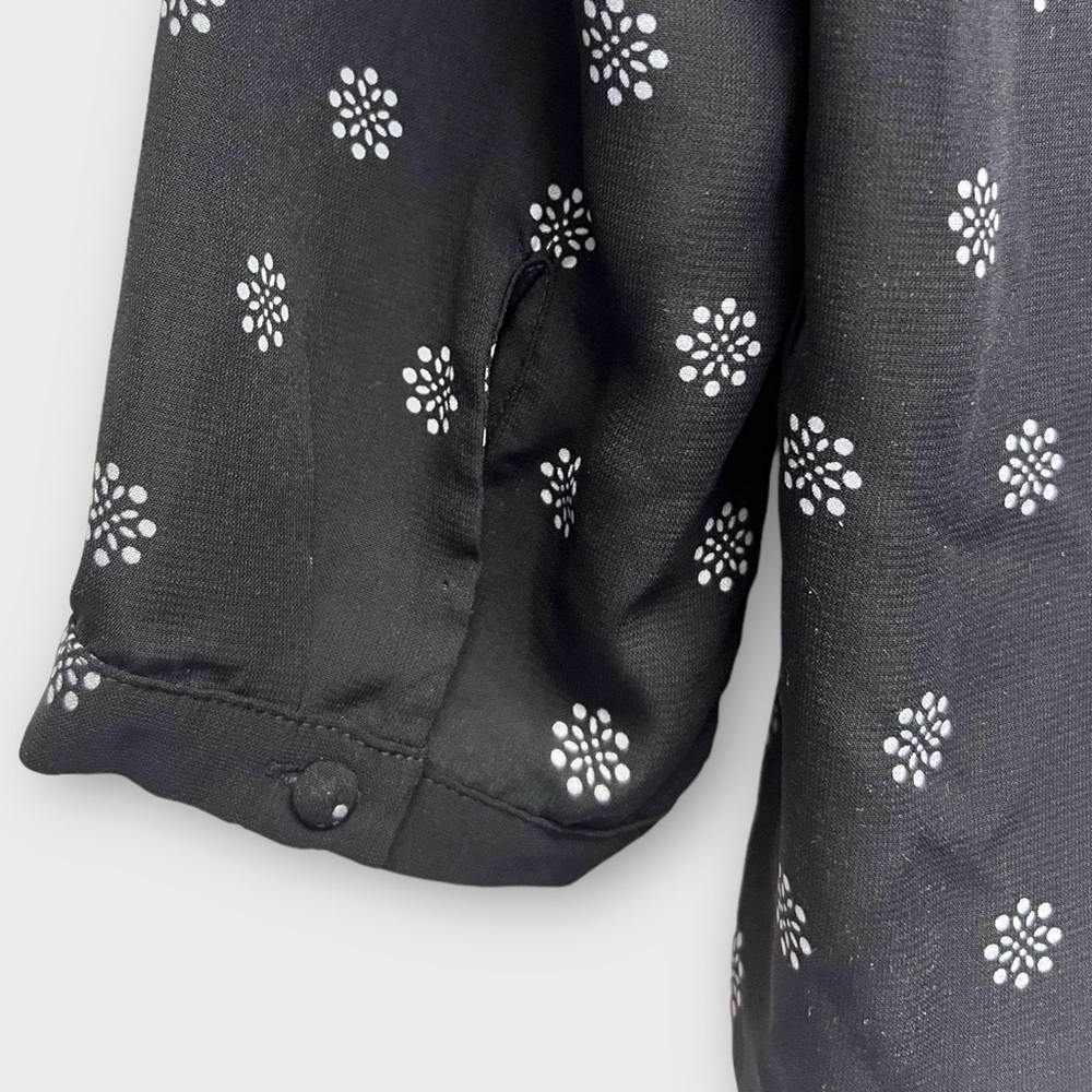 Fun2fun | Black Polyester Floral Pattern Blouse |… - image 5